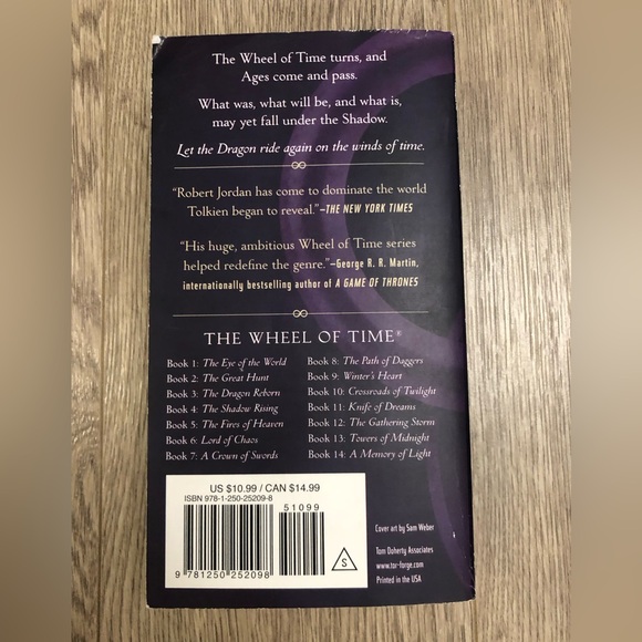Wheel of Time by Robert Jordan Bookset 7-9 - Picture 7 of 10